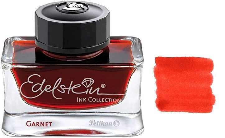 Pelikan Edelstein Fountain Pen Ink Bottle, 50ml, Garnet 2 Pelikan Edelstein Fountain Pen Ink Bottle, 50ml, Garnet