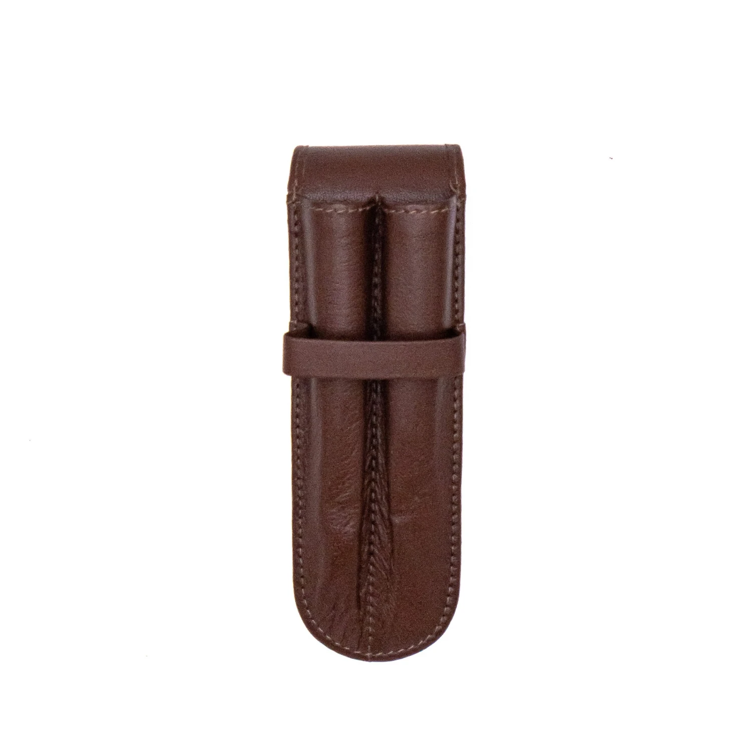 Double Genuine Leather Pen Case 6 Double Genuine Leather Pen Case - Image 4