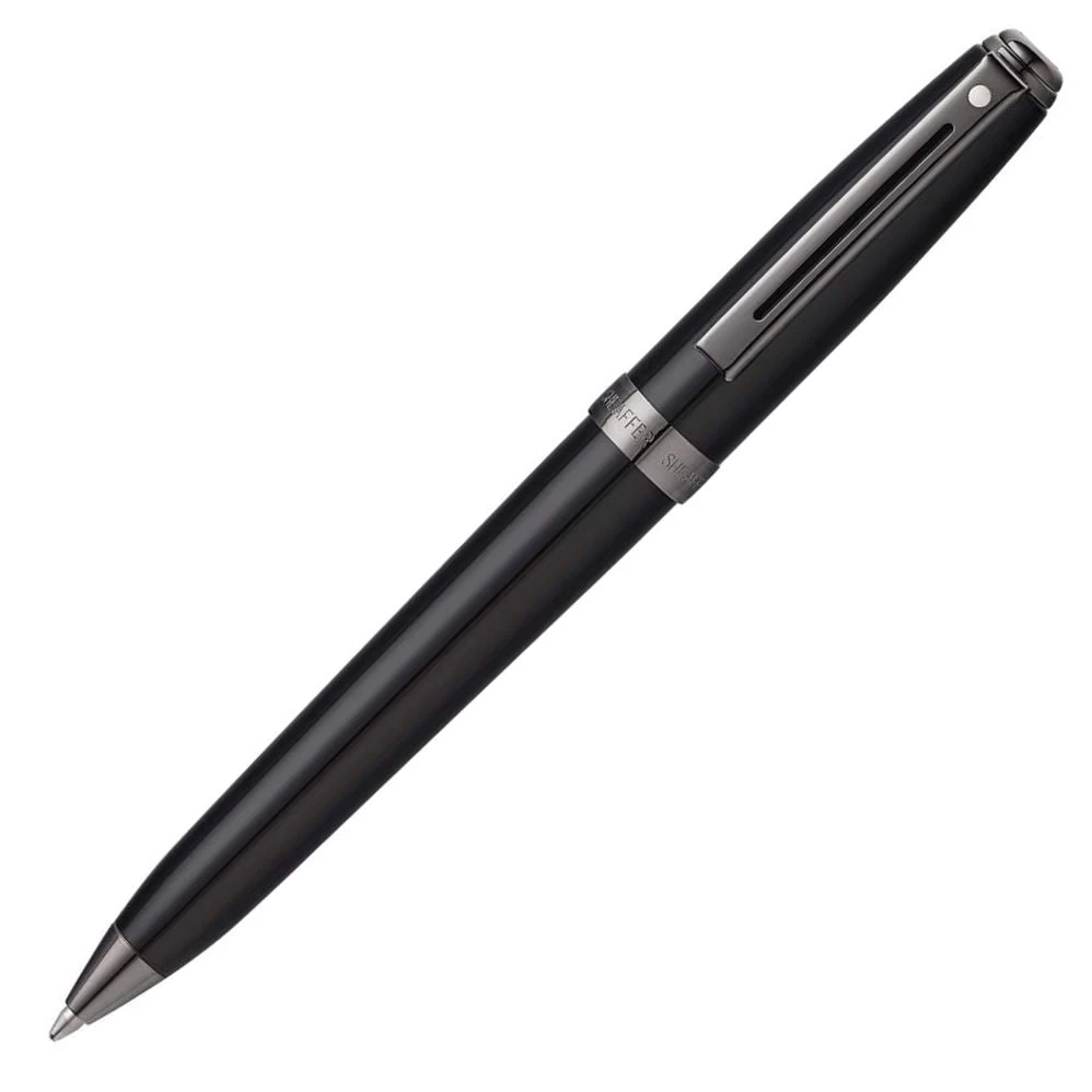Sheaffer Prelude Gloss Black With Gunmetal Trim Ballpoint Pen 3 Sheaffer Prelude Gloss Black With Gunmetal Trim Ballpoint Pen
