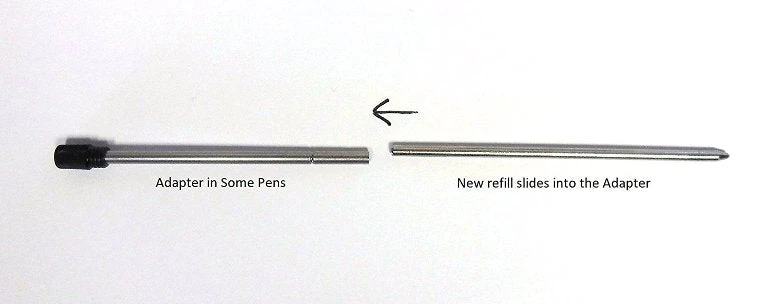 Genuine Schmidt 635 Pen Refills For Swarovski Crystalline Ballpoint Pens 4 Genuine Schmidt 635 Pen Refills For Swarovski Crystalline Ballpoint Pens - Image 2