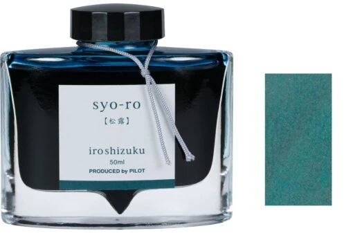 Pilot Iroshizuku Fountain Pen Ink Bottle, 50ml, Syo-ro