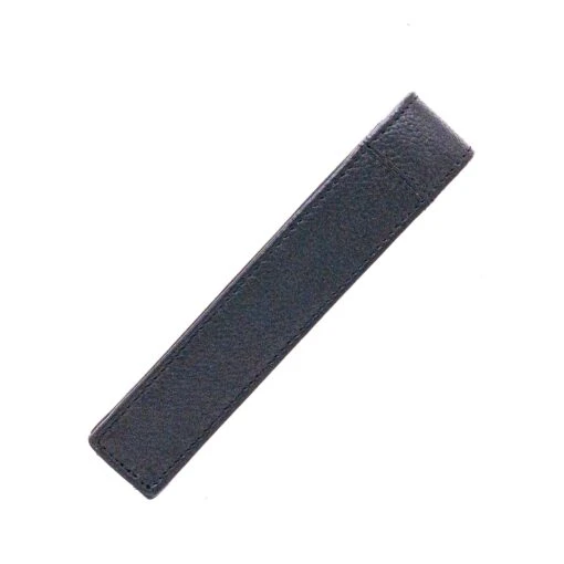 Cross® Cross Single Leather Pen Case, Snap Closure, Black - Image 3