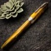 Pineider La Grande Bellezza Gemstone Rollerball Pen, Tigers Yellow 2 Pineider La Grande Bellezza Gemstone Rollerball Pen, Tigers Yellow -Office Supplie Store APC 1325