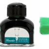 Pineider Fountain Pen Ink Bottle, 75ml Glass Bottle, Green 2 Pineider Fountain Pen Ink Bottle, 75ml Glass Bottle, Green -Office Supplie Store BottleGreen