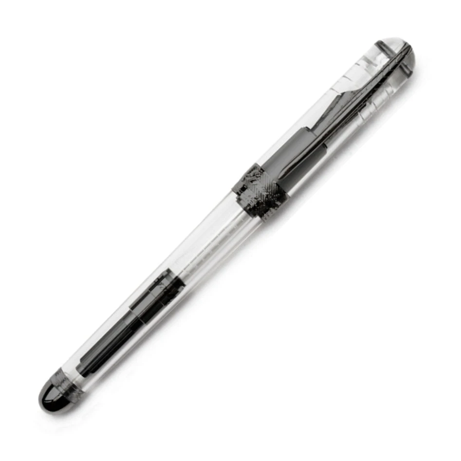 Pineider Avatar UR Demo Black Trim Clear Fountain Pen, Medium 4 Pineider Avatar UR Demo Black Trim Clear Fountain Pen, Medium - Image 2