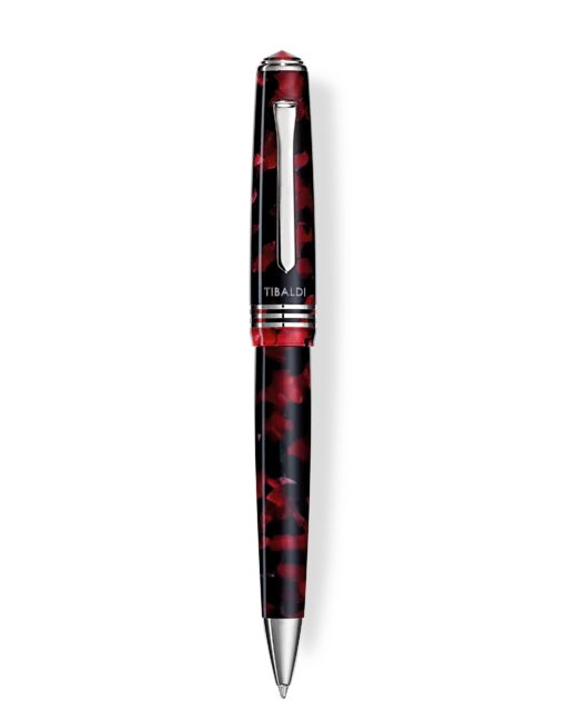 Tibaldi N60 Ruby Red Resin Ballpoint Pen