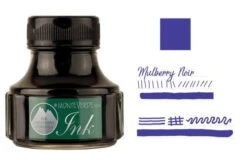 Monteverde 90ml Fountain Pen Ink Bottle, Mulberry Noir