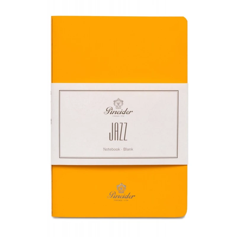 Pineider Notes Jazz Notebook, 80 Pages, 80 Gr Blank White Paper, Yellow 3 Pineider Notes Jazz Notebook, 80 Pages, 80 Gr Blank White Paper, Yellow