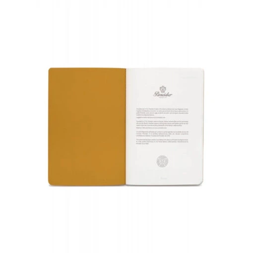 Pineider Notes Jazz Notebook, 80 Pages, 80 Gr Blank White Paper, Yellow - Image 3