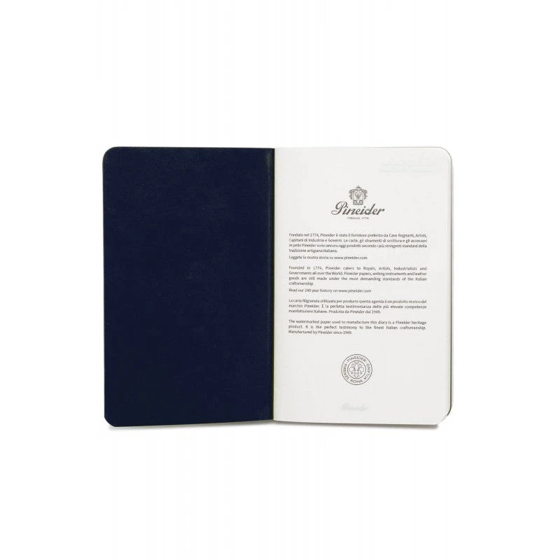 Pineider Notes Jazz Notebook, 80 Pages, 80 Gr Blank White Paper, Blue 5 Pineider Notes Jazz Notebook, 80 Pages, 80 Gr Blank White Paper, Blue - Image 3