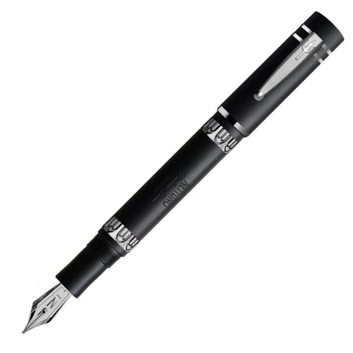 Nettuno 1911 Fountain Pen, Black Sands With Black Trim, Medium Nib 3 Nettuno 1911 Fountain Pen, Black Sands With Black Trim, Medium Nib