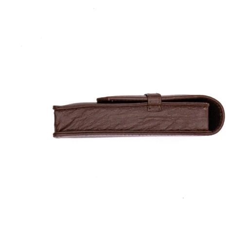 Triple Genuine Leather Pen Case - Image 4