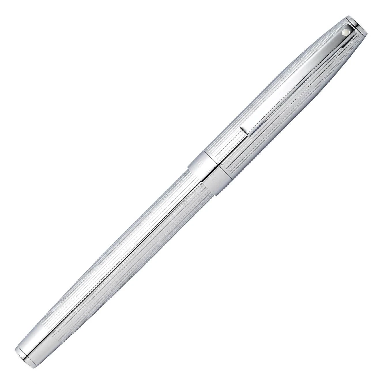 Sheaffer Sagaris Rollerball Pen, Fluted Chrome 4 Sheaffer Sagaris Rollerball Pen, Fluted Chrome - Image 2