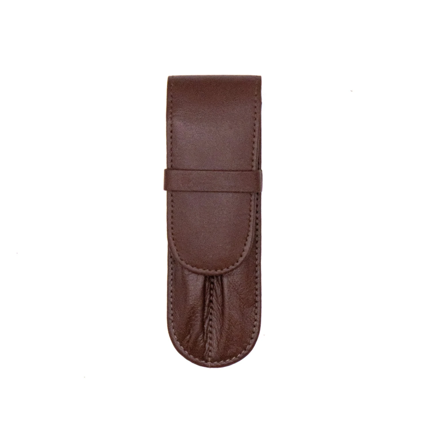 Double Genuine Leather Pen Case 4 Double Genuine Leather Pen Case - Image 2