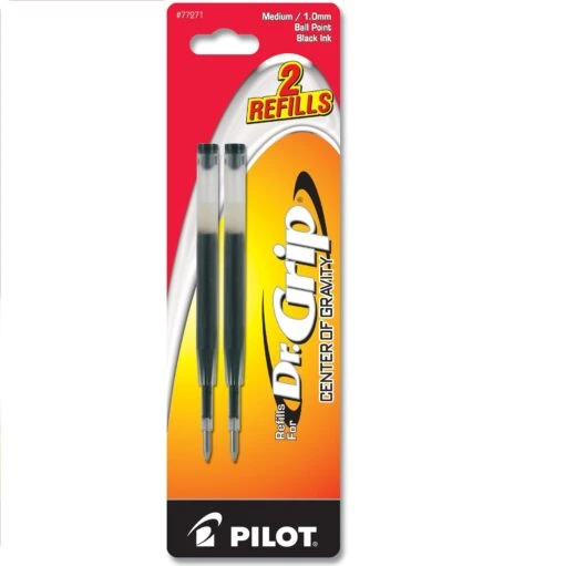 Pilot Dr Grip Center Of Gravity & Pilot POP Ballpoint Pen Refills - Image 2