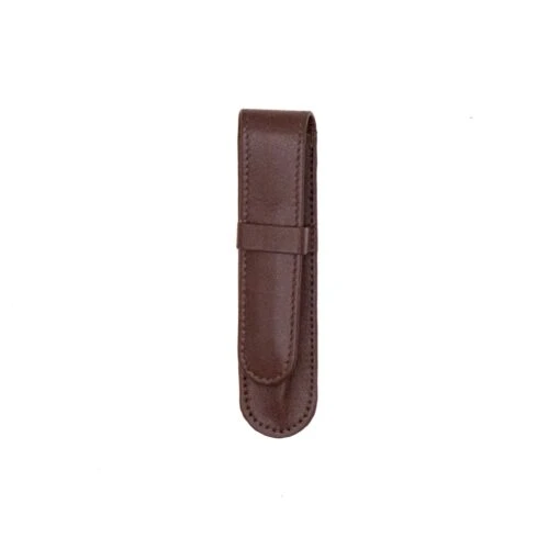 Single Genuine Leather Pen Case - Image 4