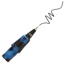 Yookers Gaia Fiber Tip Replacement Tip, Blue/Black Marble Resin