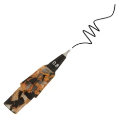 Yookers Gaia Fiber Tip Replacement Tip, Orange/Black Marble Resin