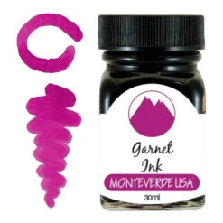 Monteverde 30ml Fountain Pen Ink Bottle, Gemstone, Garnet