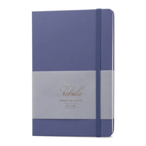 Nebula Premium Notepad, 90g White Paper, Lavender Blue - Image 2