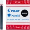Pilot Namiki Fountain Pen Ink Cartridges, Black, 12pk 1 Pilot Namiki Fountain Pen Ink Cartridges, Black, 12pk -Office Supplie Store pbk