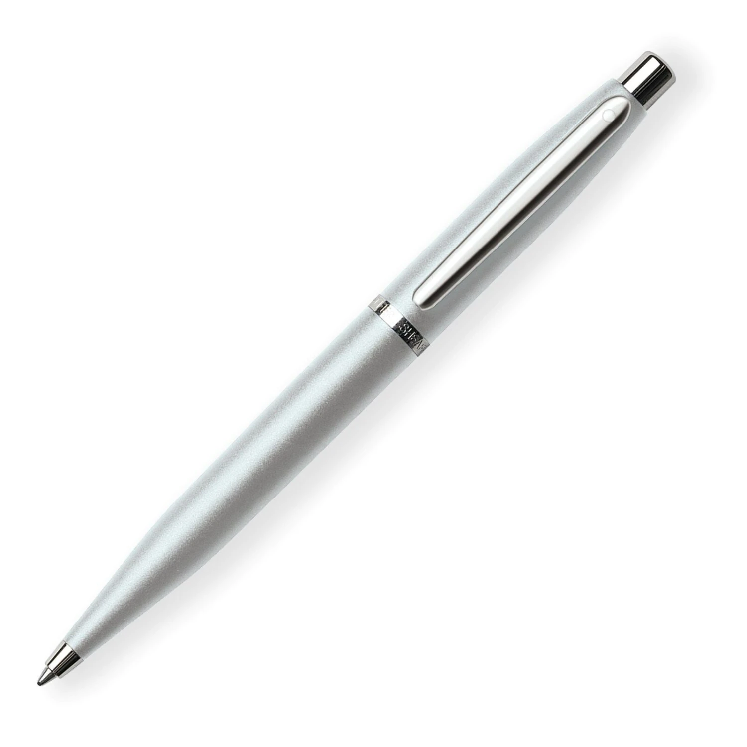 Sheaffer VFM Ballpoint Pen, Strobe Silver 3 Sheaffer VFM Ballpoint Pen, Strobe Silver