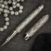 Pineider Jewelers Matrix Limited Edition Sterling Silver Rollerball Pen, Palladium Plated 2 Pineider Jewelers Matrix Limited Edition Sterling Silver Rollerball Pen, Palladium Plated -Office Supplie Store silverrb