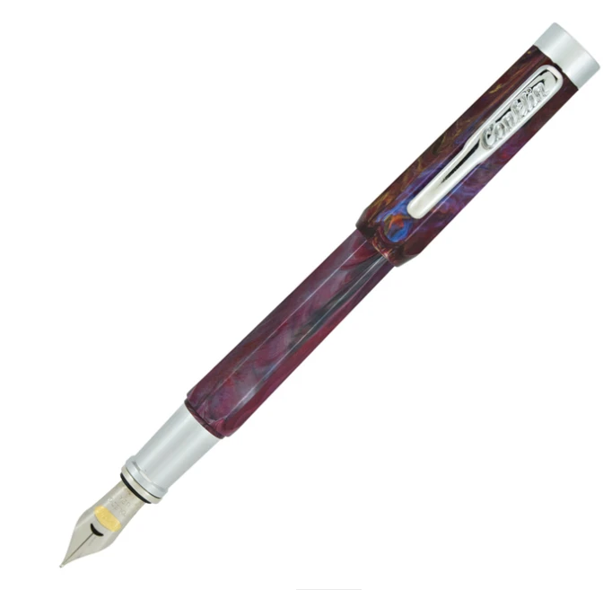 Conklin Nozac Piston Fountain Pen, Toledo Red 3 Conklin Nozac Piston Fountain Pen, Toledo Red