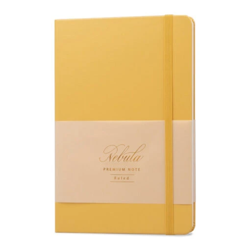 Nebula Premium Notepad, 90g White Paper, Cozy Yellow - Image 2