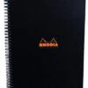 Rhodia Classic Notebook, Side Wirebound, Black, Graph, 9 X 11 ¾ -Office Supplie Store z1 a2a225bd 1001 41c7 aea7 024a14577848