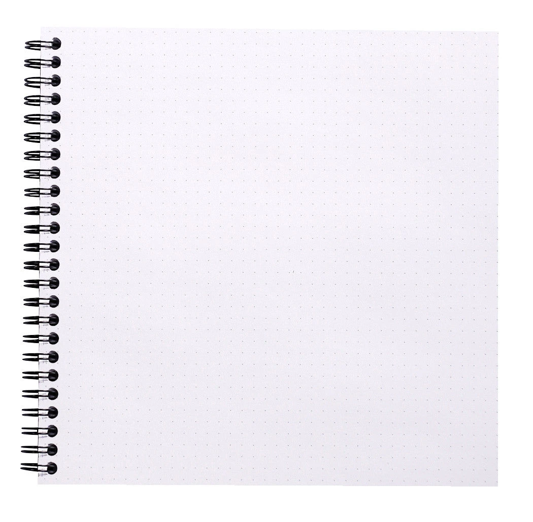 Rhodia Classic Reverse Book, Side Wirebound , Black Dot, 8 ¼ X 8 ¼ 4 Rhodia Classic Reverse Book, Side Wirebound , Black Dot, 8 ¼ X 8 ¼ - Image 2